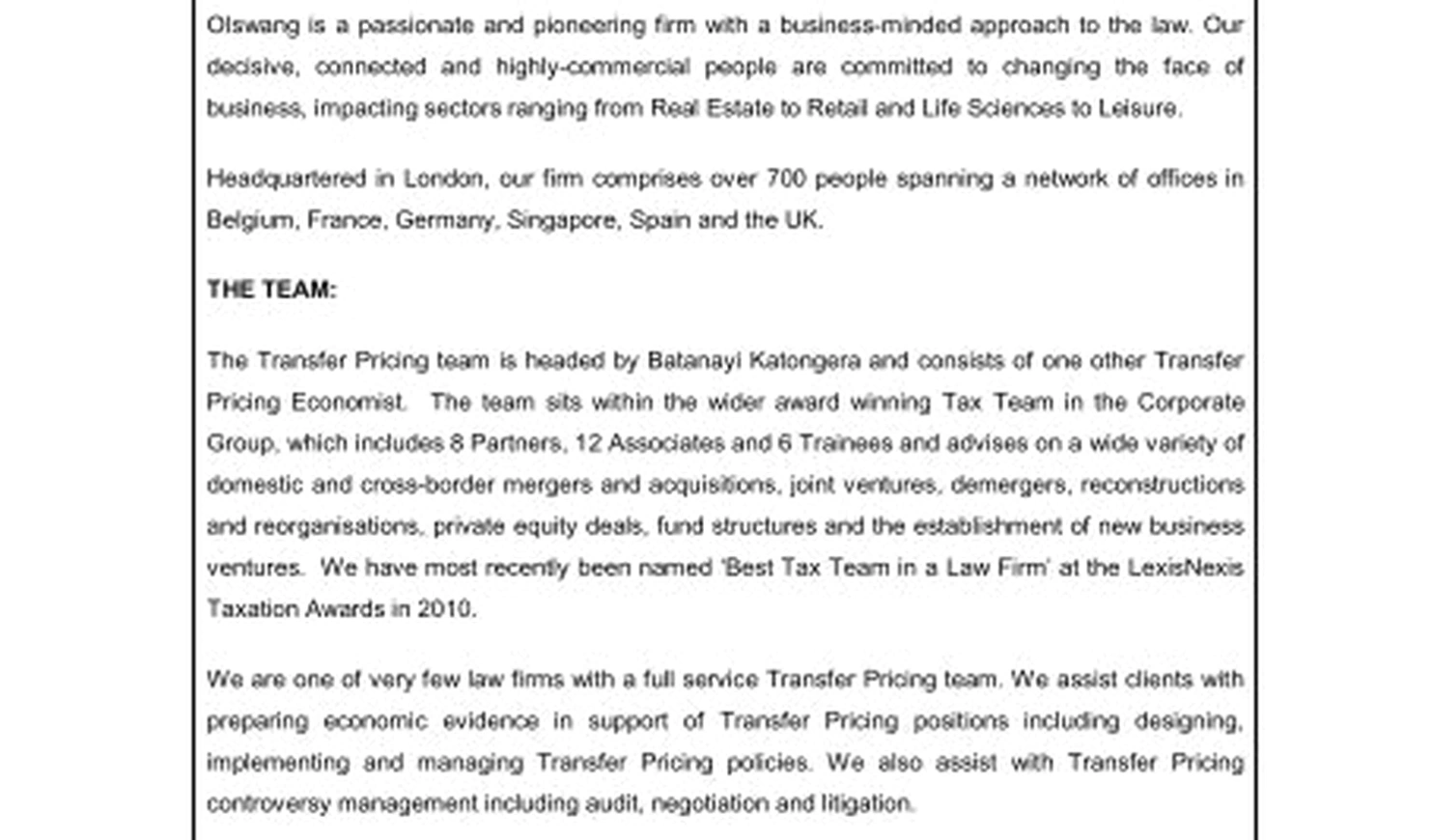 Team management and authority transfer